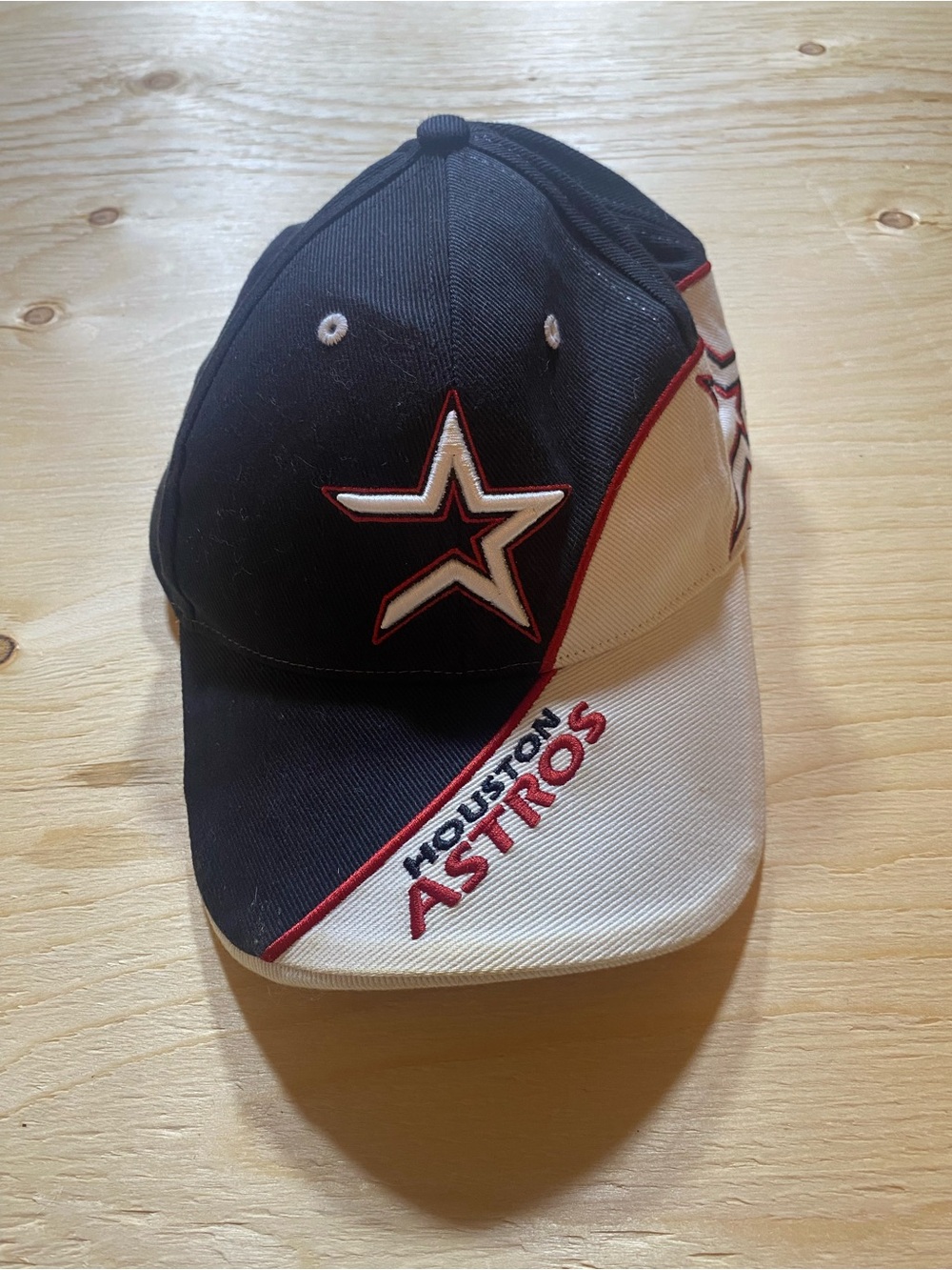 Houston Astros OSFA Baseball Cap - Navy & White